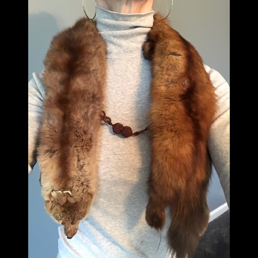 Fox Fur Stahl Vintage Authentic RARE - Picture 2 of 8